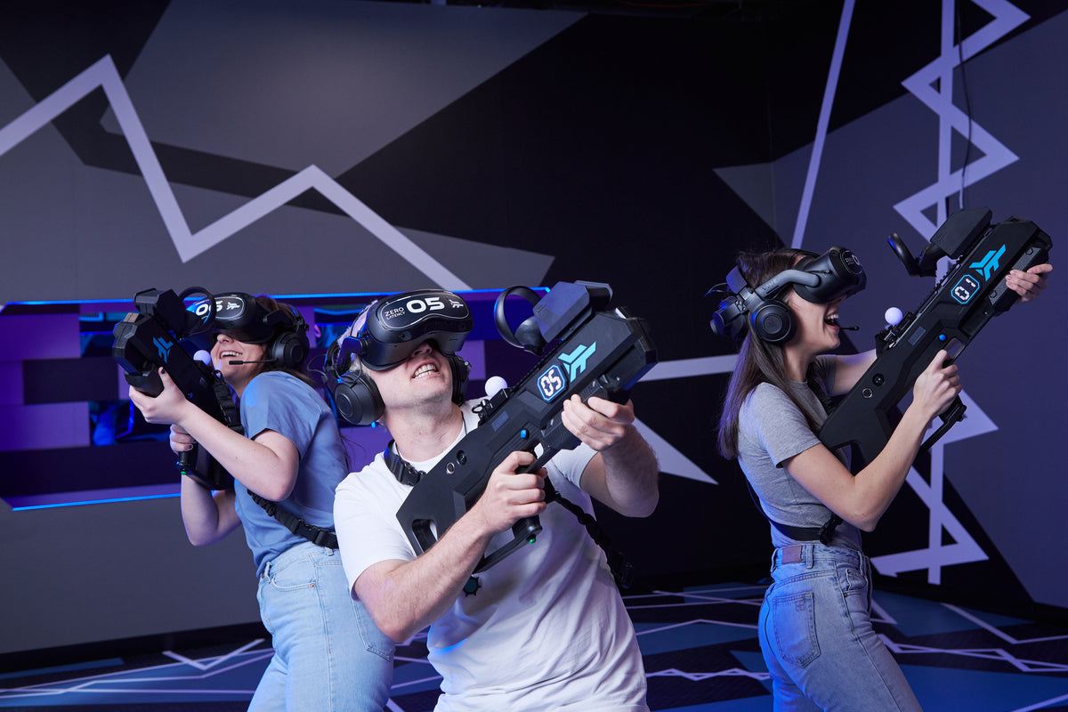 Virtual Games Using Vr Zero Latency VR Kelowna - Free-Roam VR Gaming Experience – Kelowna Karting